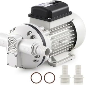Mxmoonant DEF Transfer Pump, 13.2GPM Diesel Exhaust Fluid Diaphragm Self Priming Electric Water Pump for DEF, Water, Urea, Diesel (110V US Plug)
