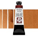 DANIEL SMITH 284600010 Extra Fine Watercolor 15ml Paint Tube, Burnt Sienna, 0.5 Fl Oz (Pack of 1)