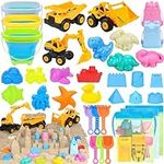 FHOZGECY Beach Toys, 35Pcs Sand Toy