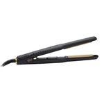 ghd Mini Styler — 0.5" Flat Iron Hair Straightener, Professional & Advanced Ceramic Heat Technology, Optimum Styling Hair Straightening Iron for Short Hair, Tight Curls, & Bangs — Black