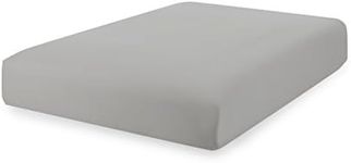 Superity Linen Crib Fitted Sheet - Soft and Comfortable Bed Sheet Made from 100% Cotton - 200 Thread Count for Optimal Durability and Smoothness - Grey