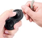Fidget Pad - Perfect For Skin Picking - Anxiety and Stress Relief – Fidget Toy – Black – Children and Adults
