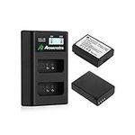 Powerextra LP-E10 2 Pack Battery an