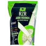 NUPROL RZR - Tracer Green Airsoft BBs - 0.25g (6000R)