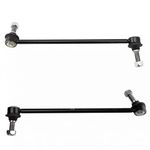 TRQ Front Suspension Sway Bar End Link LH RH Kit Pair Compatible with MB W204 AWD 4Matic