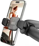 OQTIQ Phone Holder for Peloton & Exercise Bikes, Handlebar Phone Mount with Adjustable Silicone Strap for Treadmill, Stroller, Shopping Cart, Golf Cart, Gym – Universal Fit for 4.7"-6.9" Smartphones