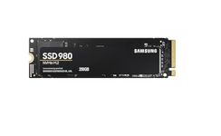 Samsung 980 250GB Up to 3,500 MB/s PCIe 3.0 NVMe M.2 (2280) Internal Solid State Drive (SSD) (MZ-V8V250)