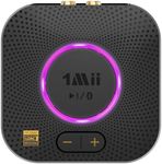 1Mii B06S+ LDAC Bluetooth 5.3 Receiver for Home Stereo Hi-Res Music Streaming, Hi-Fi Wireless Audio Adapter w/aptX HD Low Latency, Long Range Bluetooth Audio Receiver Volume Control, RCA/3.5mm Outputs