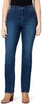 Gloria Vanderbilt Women's Amanda Classic High Rise Tapered Jean, Portland Wash, 12 Tall