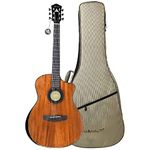 Vault Performer Pro FX Premium Electro Acoustic Guitar with Transacoustic Pickup, On Board Effects and Gig-Bag - Natural