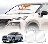 X-Car Windshield Sun Shade for Nissan X-Trail Xtrail T33 2022-2024 Blocks UV Rays Foldable Custom Wind Screen Sun Visor Protector