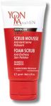 Yon-Ka Mens Foaming Scrub (50ml) Deep Cleansing Exfoliator, Gentle Gel Wash Tightens Pores and Prevents Ingrown Hairs