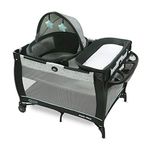 Graco Pack 'n Play Travel Dome Playard, Includes Travel Bassinet, Full-Size Infant Bassinet, and Diaper Changer, Archie