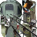 NGT Deluxe Full Carp Fishing Set Sp With 3 Rods Reels Alarms 2 Man Bivvy Tackle Bait Luggage And More