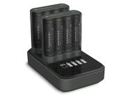 GP ReCyko 2 x Pro Charger M461 (USB) with D861 Charging Station + 8 x 2000mAh NiMH PRO AA Batteries