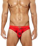 Arjen Kroos Men's Sexy Mesh Underwear Low Rise Stretch Breathable Boxer Briefs