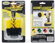 Drill Brush - The Original Drillbrush Power Scrubber - Bathroom Accessories - Shower Cleaner - Scrub Brush - Bath Mat - Shower Curtain - Bathtub - Sink - Toilet - Bidet - Flooring - Grout Cleaner