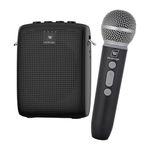 WinBridge Voice Amplifier Wireless Bluetooth Microphone for Teachers, Portable PA System Handheld Mic, Portable Speaker Mic Set, Cardioid Pickup for Classroom, Outdoor, Public Speaking WB009