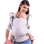 Boba X Baby Carrier - Newborn to Toddler Adjustable Porte-Bébé, 2-in-1 Convertible Front and Backpack Carrier 7 to 45 lbs, Ergonomic Baby Carrier with Crossable Straps (Yucca)