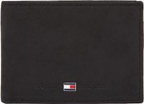 Tommy Hilfiger Men Johnson Mini Wallet Small, Black (Black), One Size