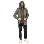 Mystery Comic Book Villain Costume Halloween Costume Set Cosplay