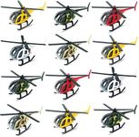 Tcvents Diecast Helicopters, 12 Pac