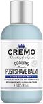 Cremo Cooling Post Shave Balm To Sooth, Cool And Protect Skin From Shaving Irritation, Dryness And Razor Burn, 4 Ounce