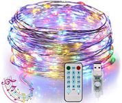Multicolor LED String Lights, 33ft 