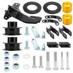 Autsurles Front and Rear 2.5 inch Leveling Kit for 2011-2022 Ford F-250 F-350 F-450 Super Duty 4WD trucks, with Track Bar Relocation Bracket, XALLK049FK