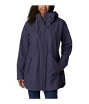 Columbia Women's Sage Lake Long Lined Jacket, Nocturnal, X-Large