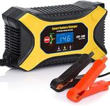 Katbo 6A Battery Charger 12V 24V Lead Acid Car Battery 12V Float Charger Maintainer For Motorcycle Car Truck