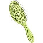 Ninabella Organic Detangle Hair Brush for Women, Men & Children - Does not Pull the Hair - Hair Straightening Brushes for Curly, Straight & Wet Hair - Unique Spiral Hairbrush