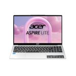 Acer Aspire Lite 12th Gen Intel Core i5-12450H Thin and Light Laptop (Windows11Home/16GB RAM/512GB SSD/MSO) AL15-52H, 39.62cm (15.6") IPS Full HD, Backlit Keyboard, Pure Silver, 1.7KG