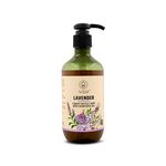 Vedi Lavender Liquid Castile Soap | Hemp Based | 100% Natural Ayurvedic | SLS & Paraben Free | Relaxing & Gentle Cleanser | Suitable for All Skin Types (280Ml)