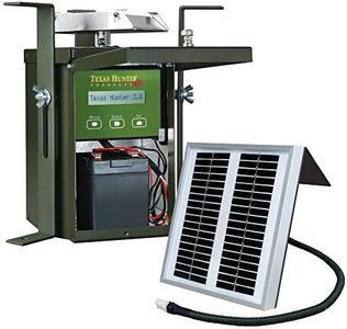 Texas Hunter 12-Volt Game Feeder System - Model TH70 + Battery + SP12 Charger