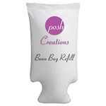 Posh Beanbags AMZ-EPS-100L Bean Bag Refill Single Pack Virgin New White