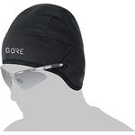 GORE WEAR Men's Windproof Cycling Beanie, M Windstopper Thermo Beanie, Size: M, Color: Black, 100391