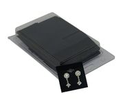 Beadaholique 100-Piece Earring Display Hang Cards, 2 by 2-Inch, Black by Beadaholique