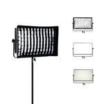 Digitek D1500 Professional Flat Panel LED Video Light Panel with Softbox & Grid Sleek and Easy to Carry Ideal for Wedding Shoot & Outdoor Shoot & More