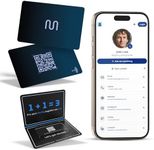 MiDoble Card - Digital Business Card - Tap to Share - AI Assistant - Networking Card Powered by AI - Connect with People - Tap the NFC or Scan the QR - iPhone & Android