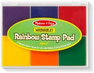 Melissa & Doug - Rainbow Stamp Pad 6 Colours