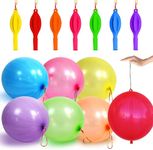 Premium Rainbow Punch Balloons for Kids Parties, 25 Large Balloons, Assorted Colours, Party Bag Fillers