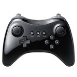 QUMOX Wireless Classic Pro Controller Gamepad Joypad Remote for Ntdo Wii U Pro, Black