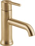 Delta Faucet Trinsic Single-Handle Bathroom Faucet with Metal Drain Assembly, Champagne Bronze 559LF-CZMPU