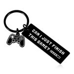 Funny Gifts Christmas for Teen Boys Sons Boyfriend Husband Keychain for Gamer Game Lover Stocking Stuffers Birthday Valentines Day Gift for Men Him Brother Grandson Girls Daughter Sister Friend Gaming