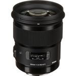 Sigma 50mm F/1.4 DG HSM Art Lens for Canon DSLR Cameras (Black)