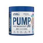 Applied Nutrition Pump 3G Pre Workout - Energy, Focus & Performance (375g - 25 Servings) (Rainbow Unicorn)