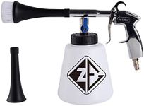 OKSTENCK High Pressure Cleaning Tool Turbo Cleaning Gun Car Detailing Kit Professional Auto Interior Cleaner Detailing Wash Wash Spray Bottle Nozzle with 1L Bottle for Air Compressor