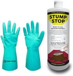 Ready-to-use Stump Stop - 32 Fl. Oz - Stump Killer - Tree and Bush Killer - Control Woody Plant - Ideal for Forest, Pastures, Roadsides, Fence Lines, Wildlife Areas and More - with Omni Depot Gloves