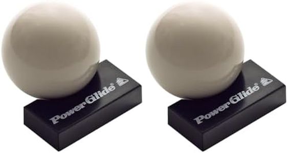 PowerGlide Snooker, Pool or Billiards White Cue Ball | Tournament | 1 7/8" / 47.5mm Diameter | Single Ball